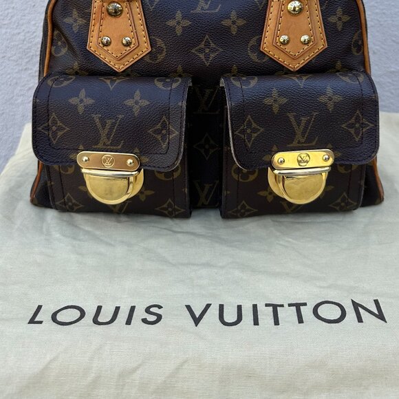 Louis Vuitton Manhattan PM Monogram Canvas Tote – Original Dustie Included - Picture 2 of 16